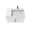 Castello Usa Amazon 30-inch White Right Vanity Set with White Top and Chrome Handles CB-MC-30W-CHR-2056R-WH - alternate 3